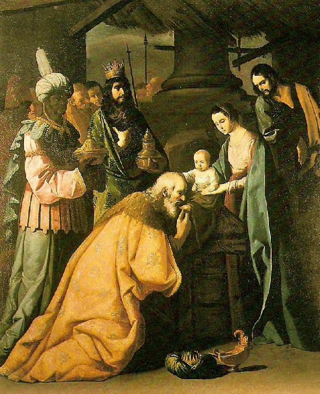 Francisco de Zurbaran epiphany Norge oil painting art